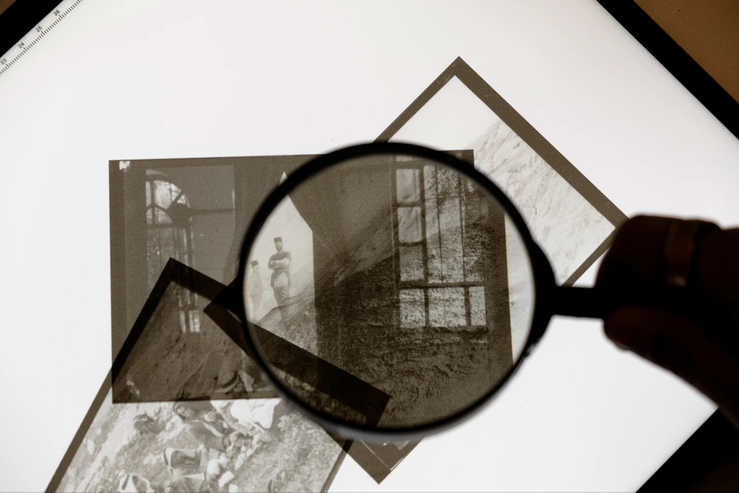 Interesting Things (boek, video, installatie met replica’s van archieffoto's van Frank Scholten, 1921-1923 in Palestina), 2025