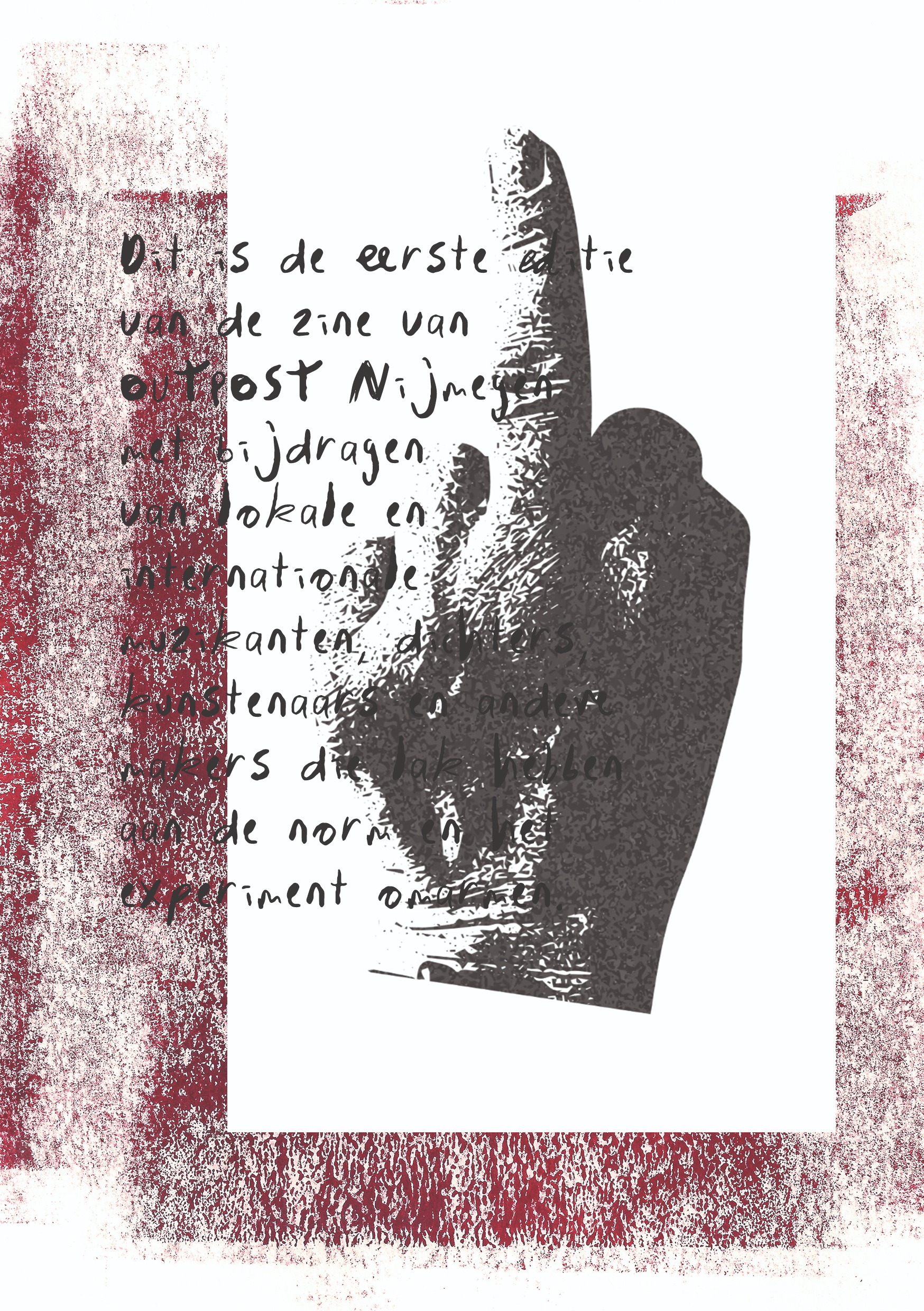 OUTPOST #1 Een nieuw underground magazine over muziek, kunst en experiment